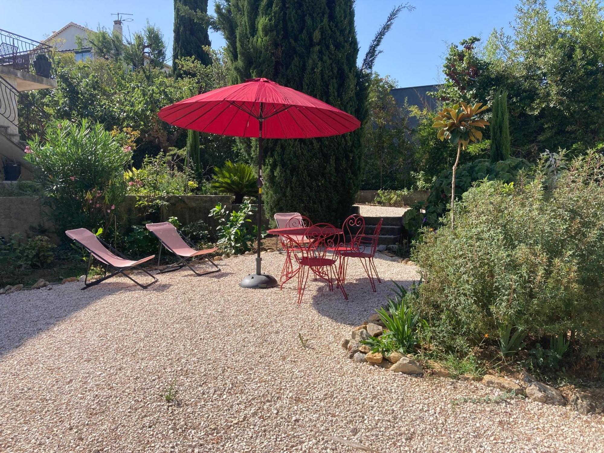 טולון Haut De Villa Avec Terrasse Privative Jardin Et Parking Tout Pres Des Plages מראה חיצוני תמונה